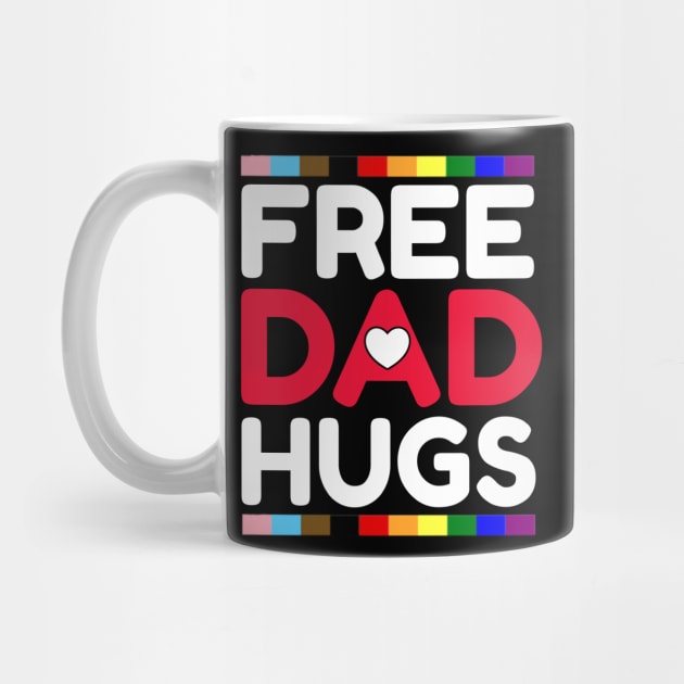 FREE DAD HUGS by David Hurd Designs